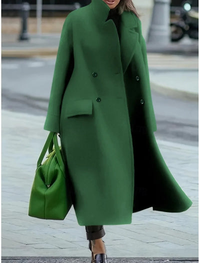 Liathes | Trenchcoat aus Wollmischung für einen lässigen Winter-Style