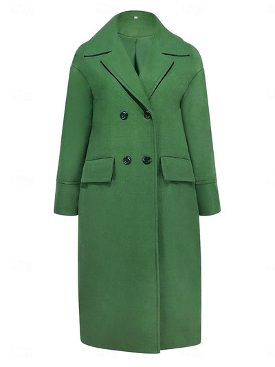 Liathes | Trenchcoat aus Wollmischung für einen lässigen Winter-Style