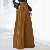 Elegante Business-Hose für Damen | Palazzo – Braun