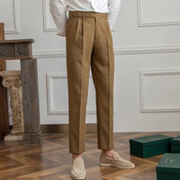 Elegante Business-Hose für Herren | Anzug – Kaffee