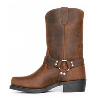 Elegante Cowboystiefel für Herren | Bequem – Braun