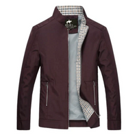 Elegante Frühlingsjacke für Herren | Wasserdichte – Rot