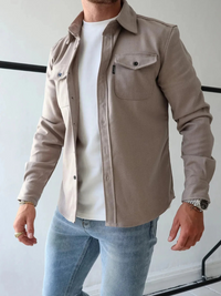 Elegante moderne Herrenjacke | Ultraleichte – Aprikose