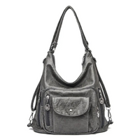 Elegante modische Handtasche für Damen | Groß – Grau