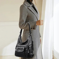 Elegante modische Handtasche für Damen | Groß – Schwarz