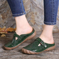 Heidi-Mode | Leichte Anti Rutsch Schuhe mit Gepolsterter Unterstützung für Komfort – Grün