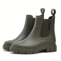 Elegante wasserdichte Regenstiefel für Damen | Bequem – Grün
