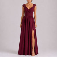 Amelie | Elegantes Spitzen-Maxi-Kleid für Hochzeitsgäste im Herbst – Red Carpet
