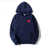 Elfa | Eleganter Herzpullover – Schick, Bequem & Stilvoll – Marine