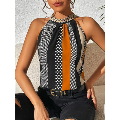 Xyris - Sexy Polka Dot Oberteil