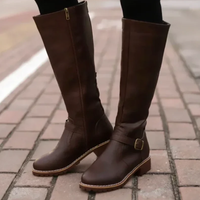 Emilia | Orthopädische Komfort Stiefel – Dunkelbraun