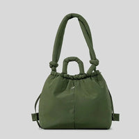 Damen Schultertasche | Gepolsterte Ausführung mit viel Platz – Grün