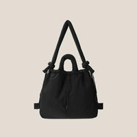 Damen Schultertasche | Gepolsterte Ausführung mit viel Platz – Schwarz