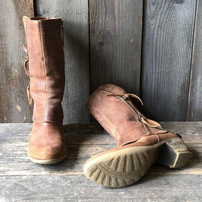 LassoLuxe - Zeitlose Cowgirl-Stiefel