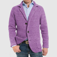 Lois - Schicke Jacke mit Knöpfen – Violett