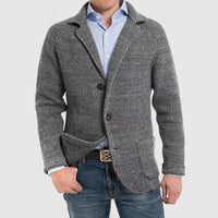 Lois - Schicke Jacke mit Knöpfen – Dunkelgrau