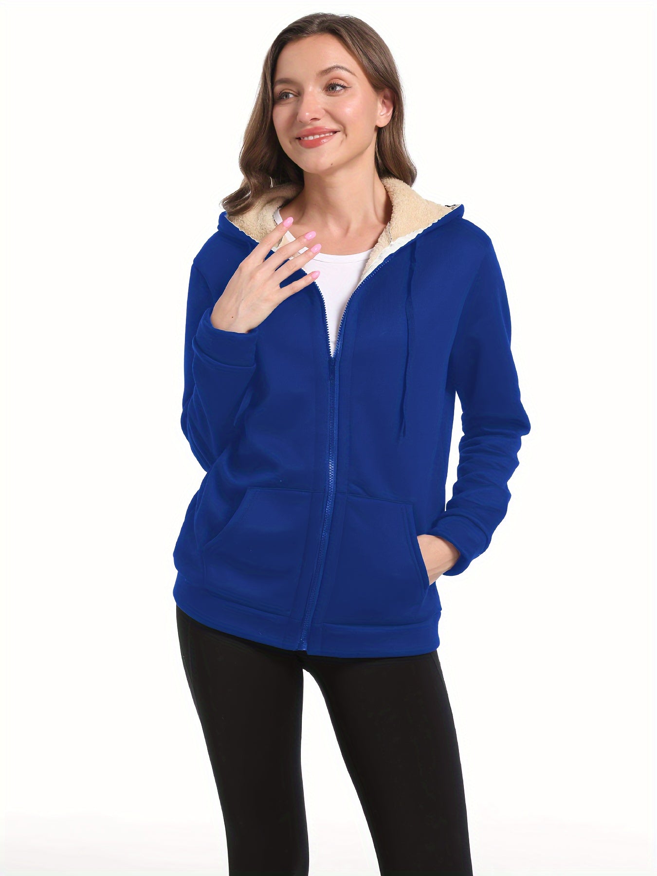 Olinoveia | Plüsch Warmer Hoodie aus Samt für Herbst und Winter