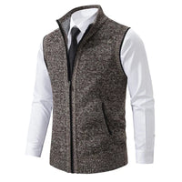 Sam™ - Fleece-Weste – Braun