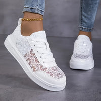 Sofie | Stylische Freizeit-Sneaker für Damen – Weiß