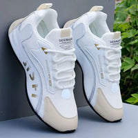 Horace - Bequemer Schnür Turnschuh – Beige