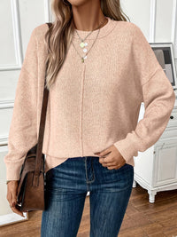 Azariah - Eleganter lässiger Pullover – Beige
