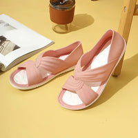 Bea™ | Orthopädische Sandalen mit stilvoller Schleife – Rosa