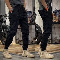 Marc | Elastische Cargo-Hose – Schwarz