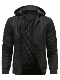 Die Arthur Lederjacke – Schwarz