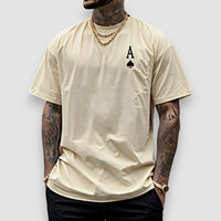 Mirri | Ace of Spades T-Shirt – Beige