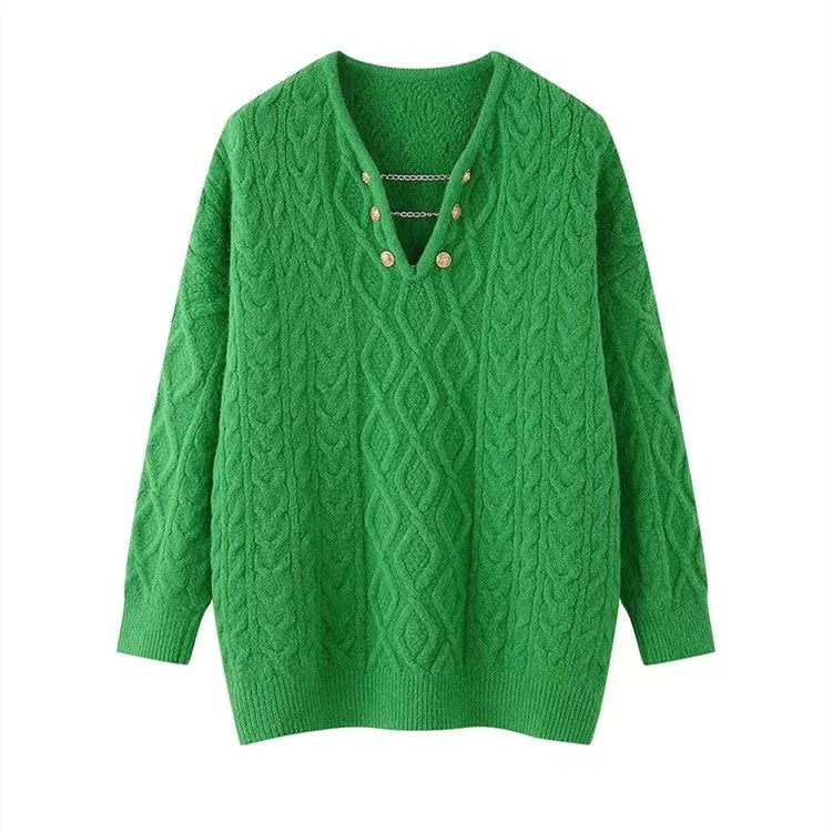 Tyra - Eleganter Gemütlicher Pullover