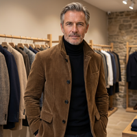 Carter | Elegante Herrenjacke mit Vintage-Charakter – Hellbraun