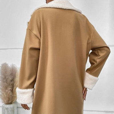 Lunah | Eleganter Damen-Wollmantel, lang, warm und leger