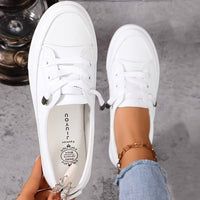 Jessamy - Orthopädische Schnürschuhe – Weiß