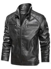Die Julian Lederjacke – Schwarz