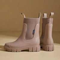 Pluvia™ - Stilvolle Wasserdichte Stiefel für Den Täglichen Gebrauch – Braun