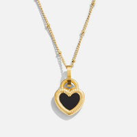 'Falling For You' Wendbare Herz-Halskette – 18K Gold