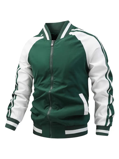 Kurtka | Sportliche Jacke mit dynamischem Streifen