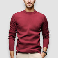 Evo | Crew Neck Sweater – Rot