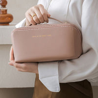 Heidi-Mode | Kosmetiktasche mit Mehreren Fächern für Damen – Rosa