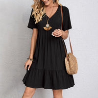 Rivelia - luftiges Sommerkleid – Schwarz