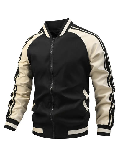 Kurtka | Sportliche Jacke mit dynamischem Streifen