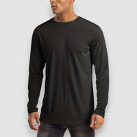Jensen | Long Sleeve T-Shirt – Schwarz
