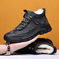 ULFERT - IMPERMEABLE LEDER SCHUHE – Grau