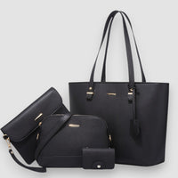 Lior | 4-teiliges Taschenset – Schwarz