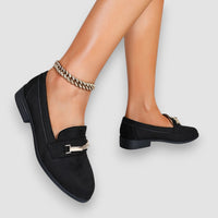 Loubi | Atmungsaktive Slip-On Loafers – Schwarz
