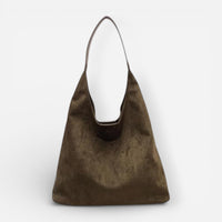 Schultertasche Damen im minimalistischen Design – Grün