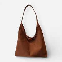 Schultertasche Damen im minimalistischen Design – Taupe