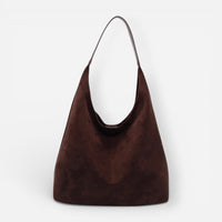 Schultertasche Damen im minimalistischen Design – Braun