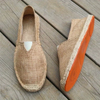 Antonio | Elegante Herren Espadrilles – Braun
