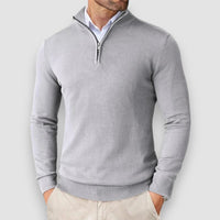 Hugo | Half-zip Jumper – Grau